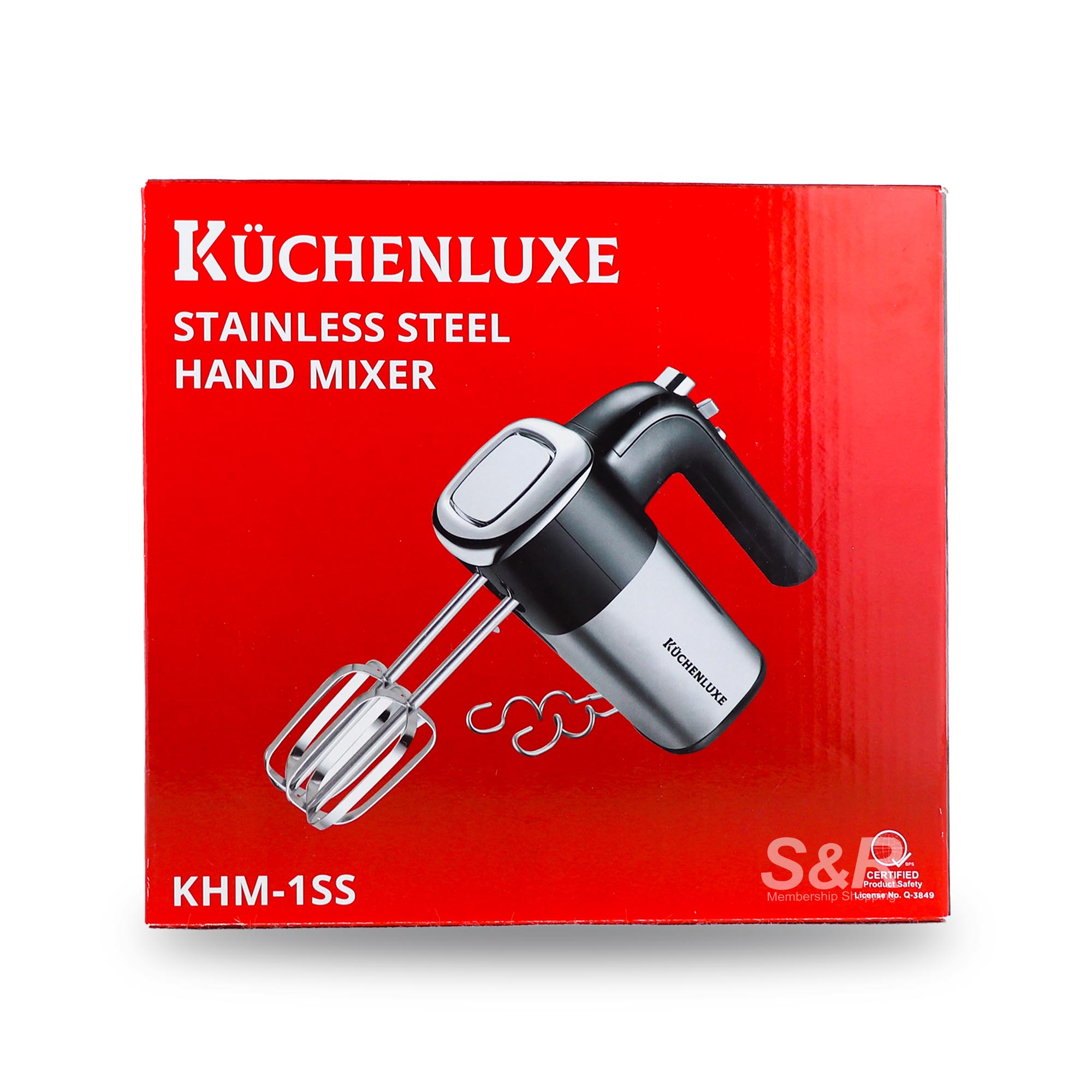 Kuchenluxe Stainless Steel Hand Mixer